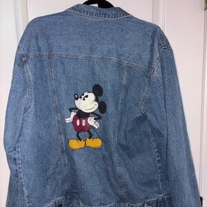 Disney Denim Jacket with Mickey Mouse